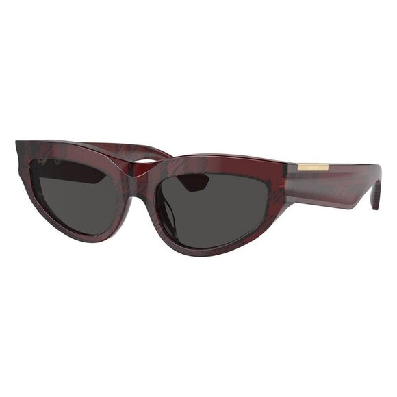 New Authentic  BURBERRY Red Cat Eye BE4425U 4115/87 Sunglasses Women - Picture 1 of 7